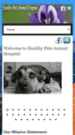 Mobile Screenshot of healthypets-ah.com